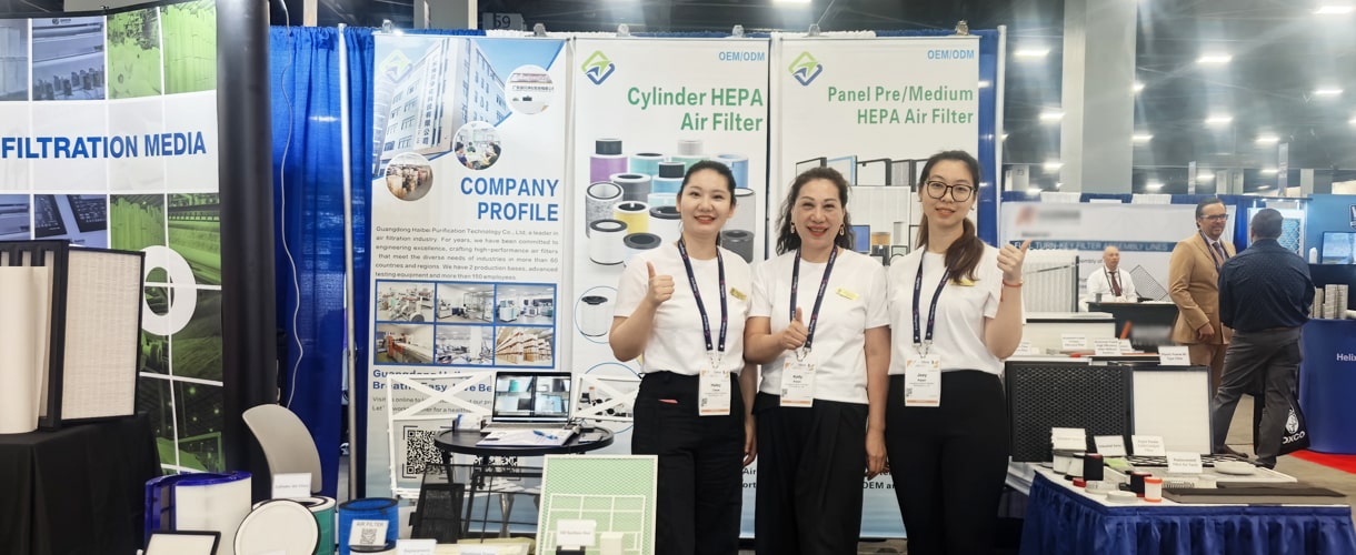 Guangdong Haibei Purification Technology Co., Ltd. Shines at 2025 FILTXPO Miami
